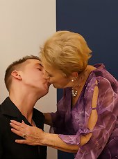 Granny gets a visit from her toy boy